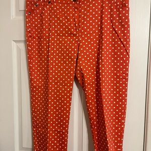 Red Polka Dot Pants